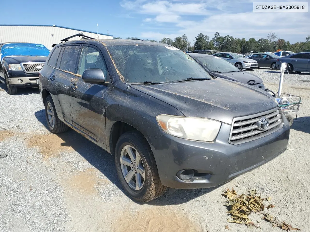 2010 Toyota Highlander VIN: 5TDZK3EH8AS005818 Lot: 75126754