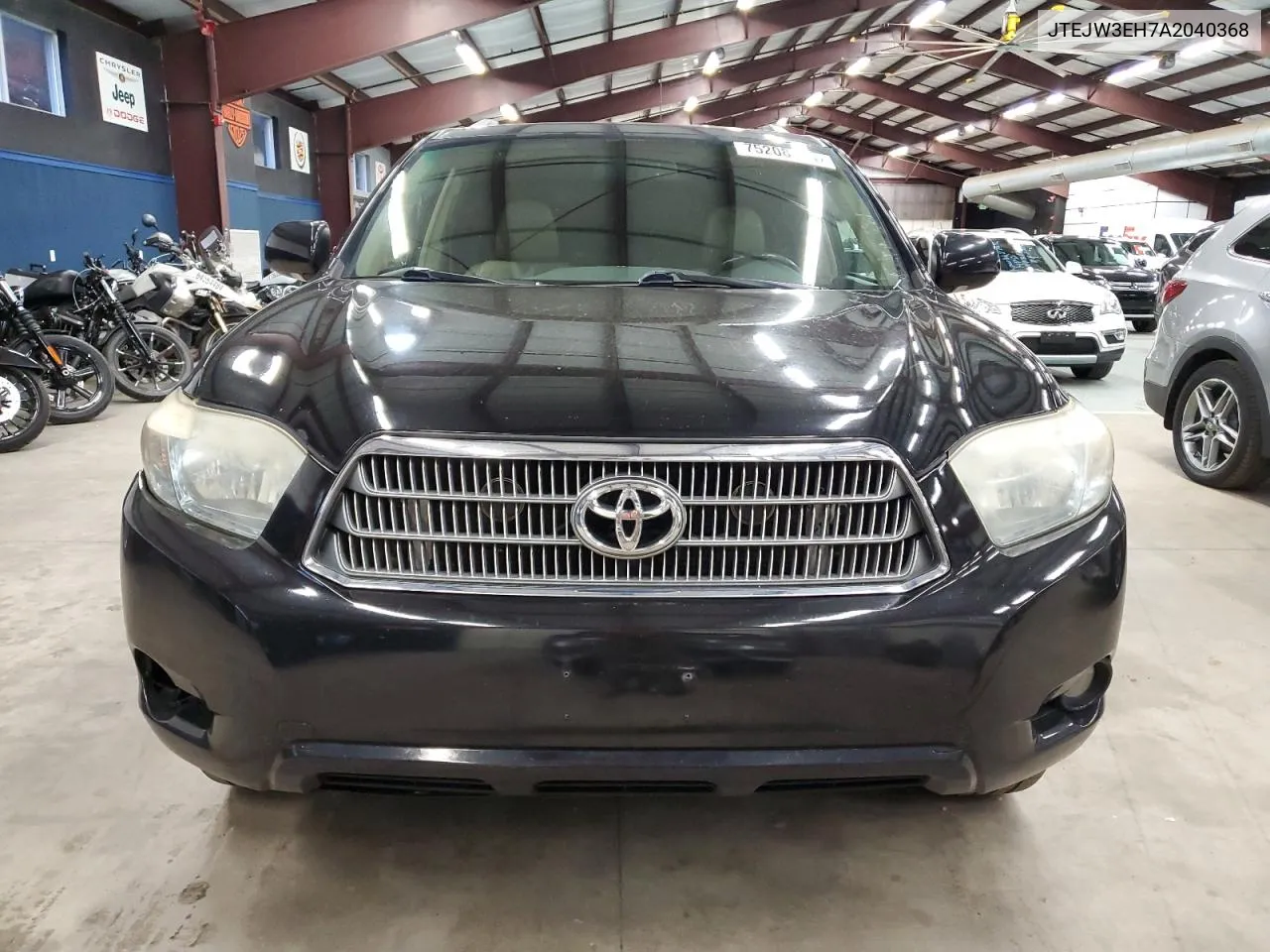 2010 Toyota Highlander Hybrid Limited VIN: JTEJW3EH7A2040368 Lot: 75208964