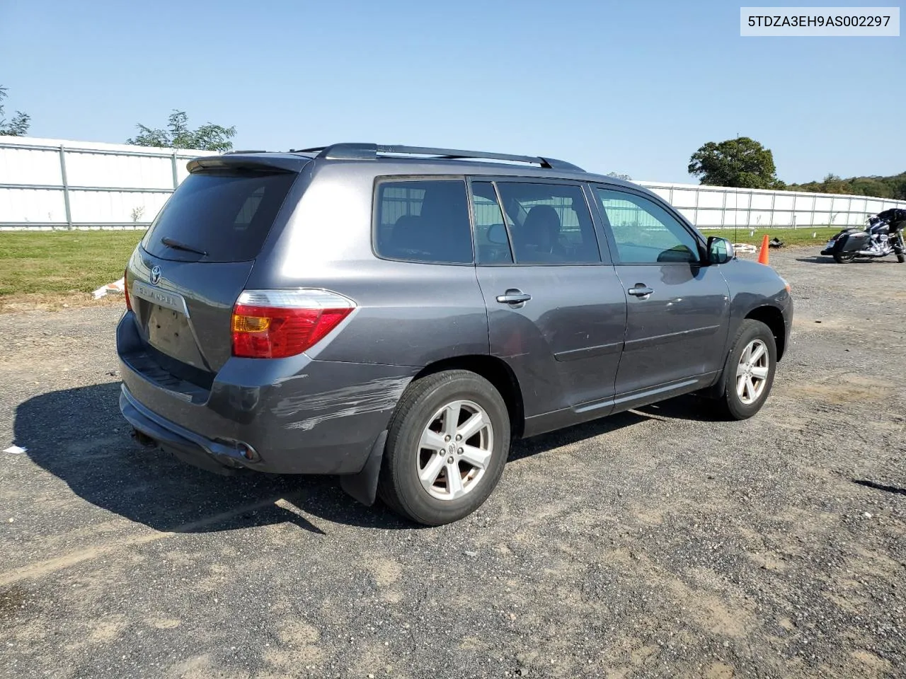 2010 Toyota Highlander VIN: 5TDZA3EH9AS002297 Lot: 75299924