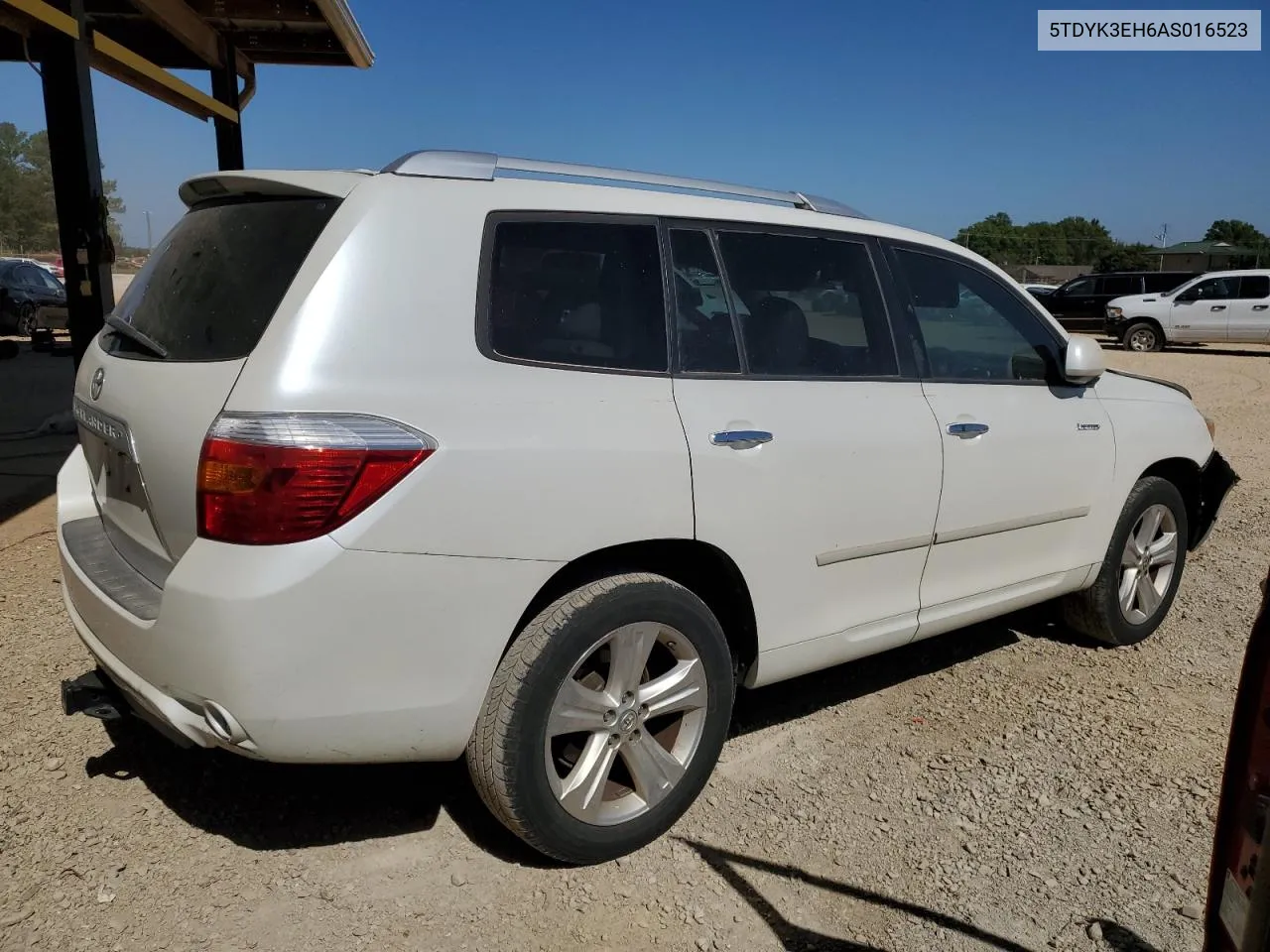 2010 Toyota Highlander Limited VIN: 5TDYK3EH6AS016523 Lot: 75433894