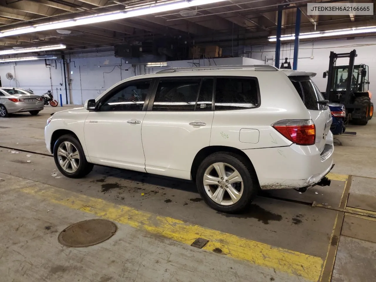 2010 Toyota Highlander Limited VIN: JTEDK3EH6A2166665 Lot: 75822324