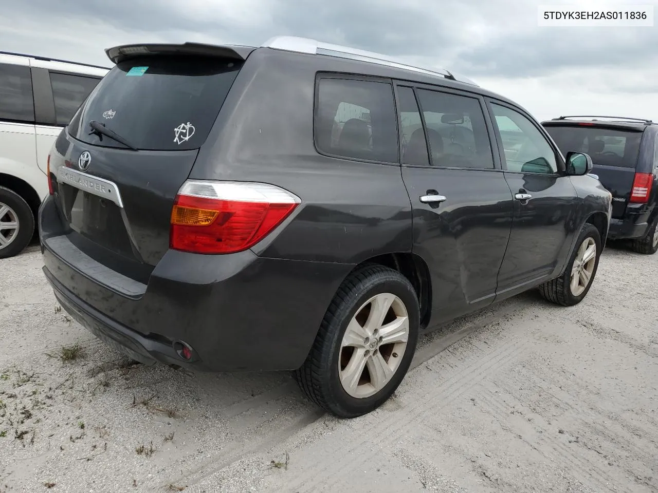 2010 Toyota Highlander Limited VIN: 5TDYK3EH2AS011836 Lot: 76143184