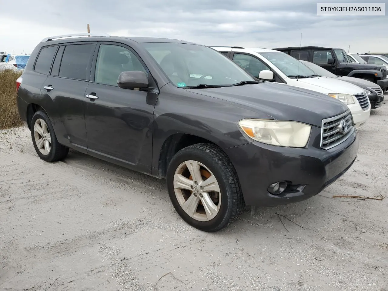 2010 Toyota Highlander Limited VIN: 5TDYK3EH2AS011836 Lot: 76143184