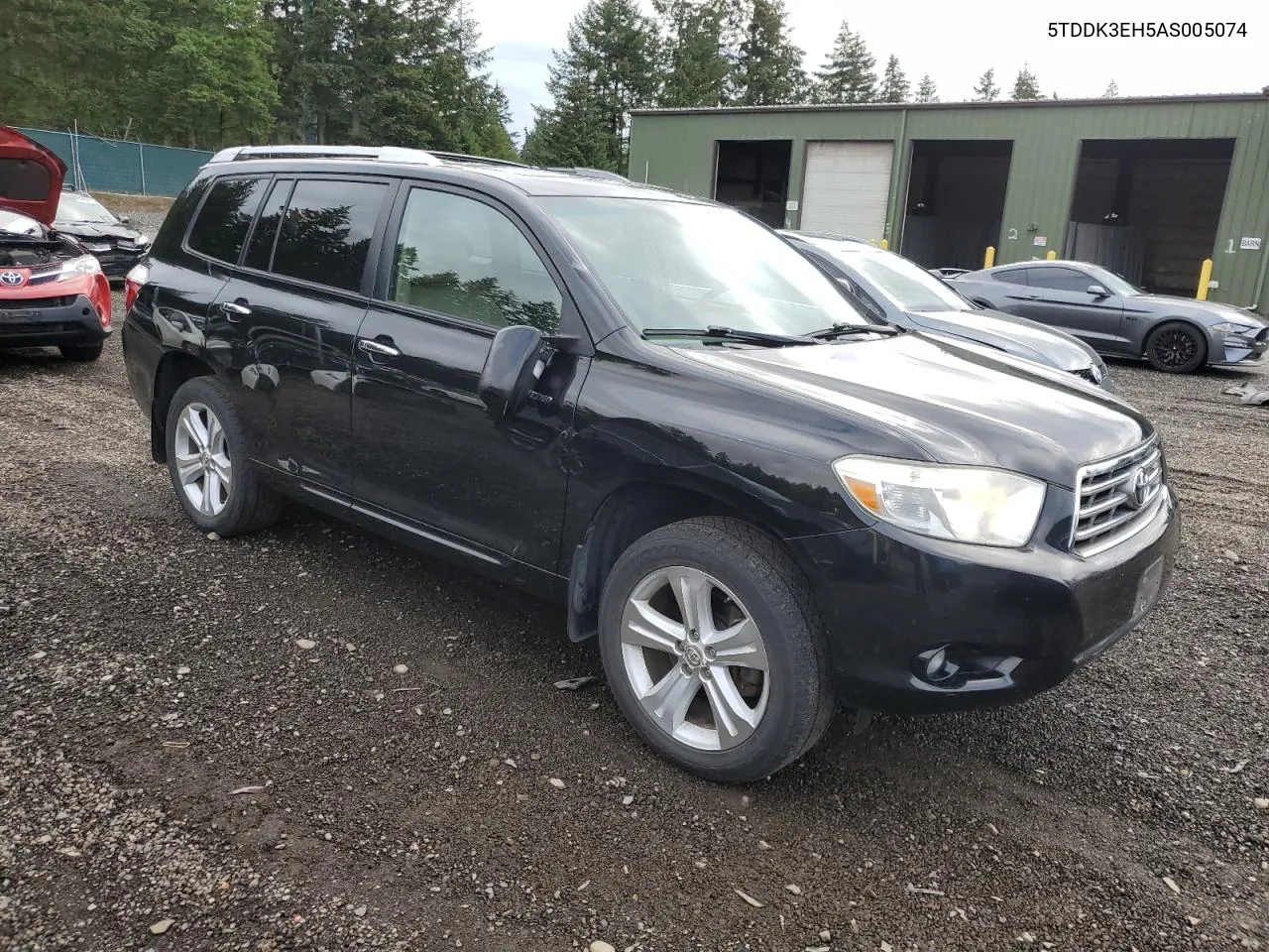 2010 Toyota Highlander Limited VIN: 5TDDK3EH5AS005074 Lot: 76623504