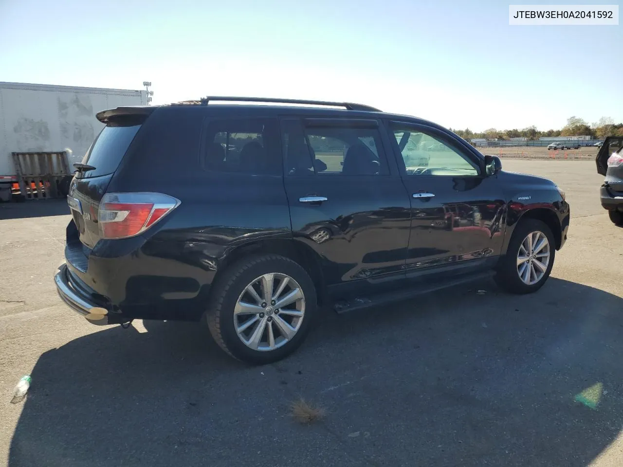 2010 Toyota Highlander Hybrid VIN: JTEBW3EH0A2041592 Lot: 76790414