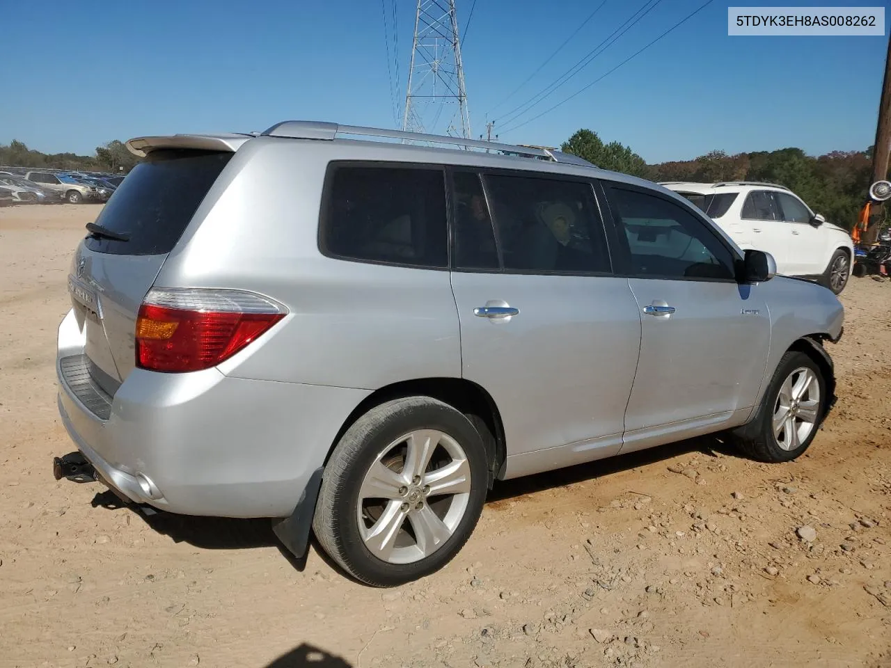 2010 Toyota Highlander Limited VIN: 5TDYK3EH8AS008262 Lot: 76792384