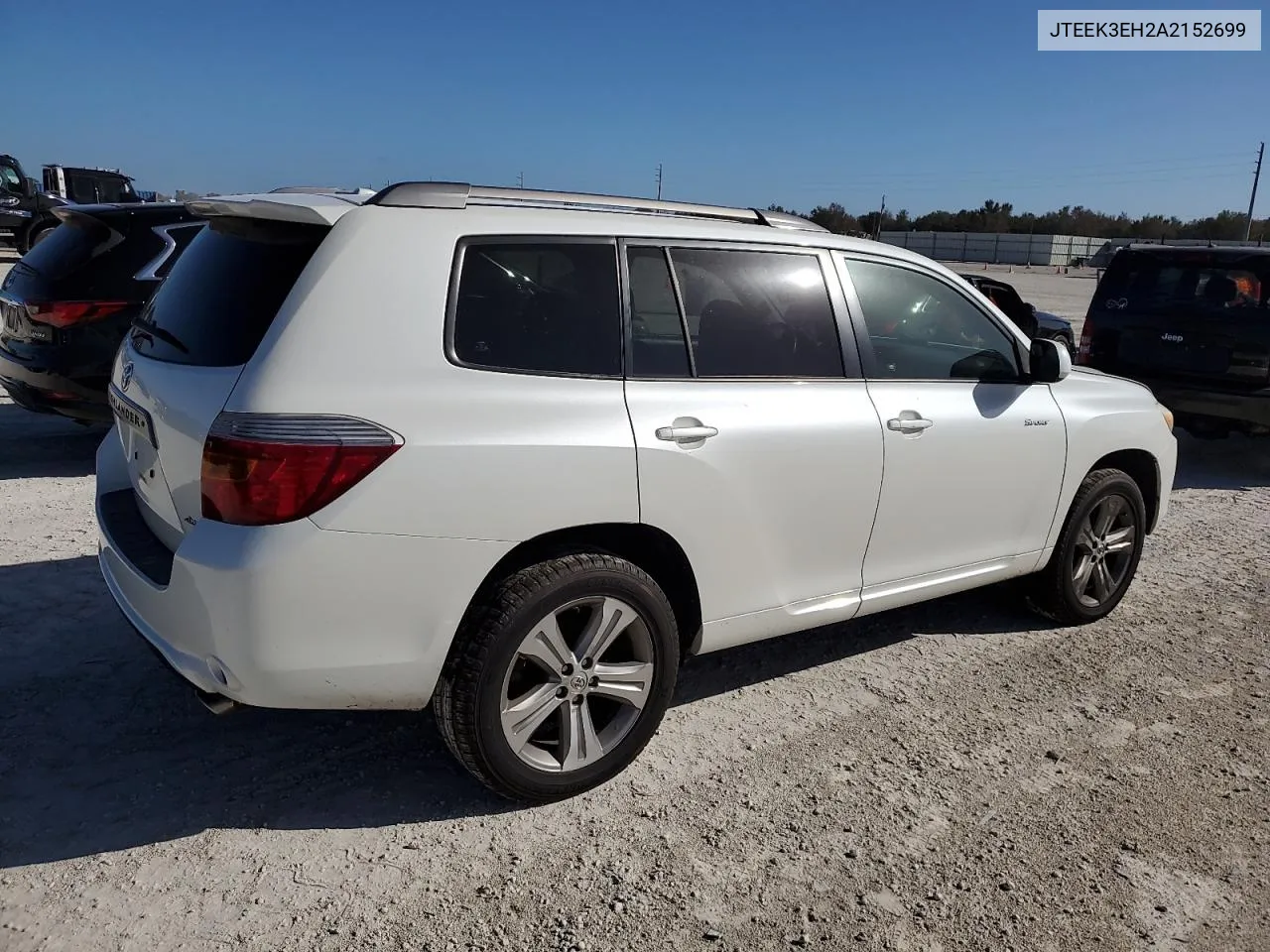 2010 Toyota Highlander Sport VIN: JTEEK3EH2A2152699 Lot: 76906154