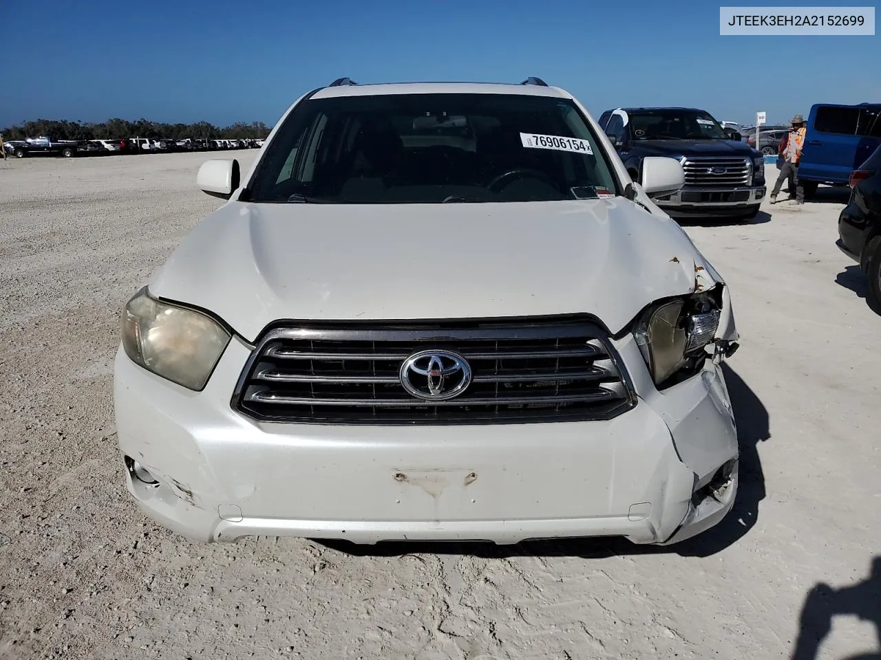 2010 Toyota Highlander Sport VIN: JTEEK3EH2A2152699 Lot: 76906154