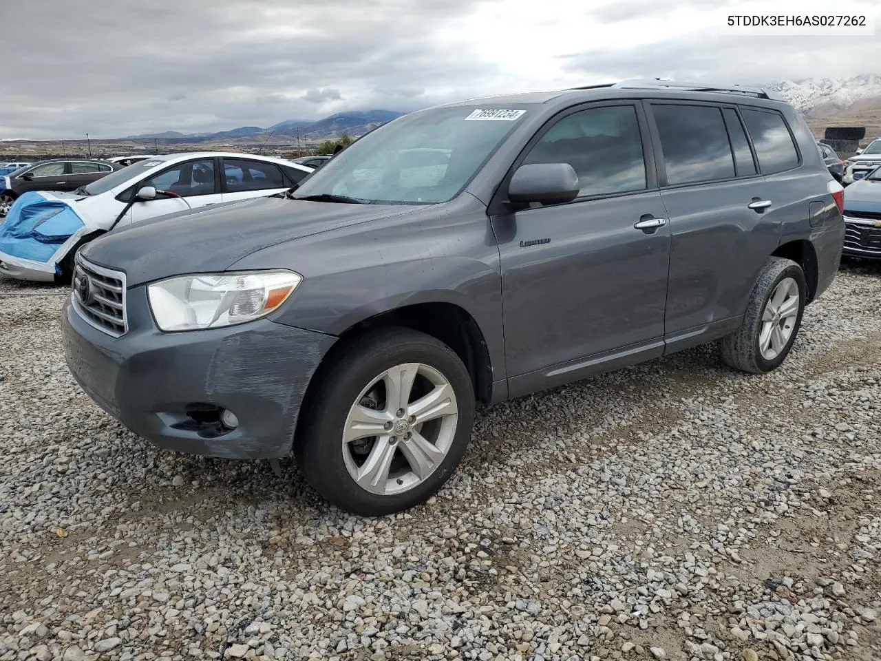 2010 Toyota Highlander Limited VIN: 5TDDK3EH6AS027262 Lot: 76991234