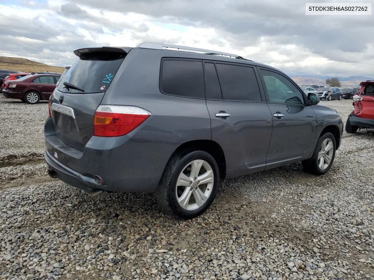 2010 Toyota Highlander Limited VIN: 5TDDK3EH6AS027262 Lot: 76991234