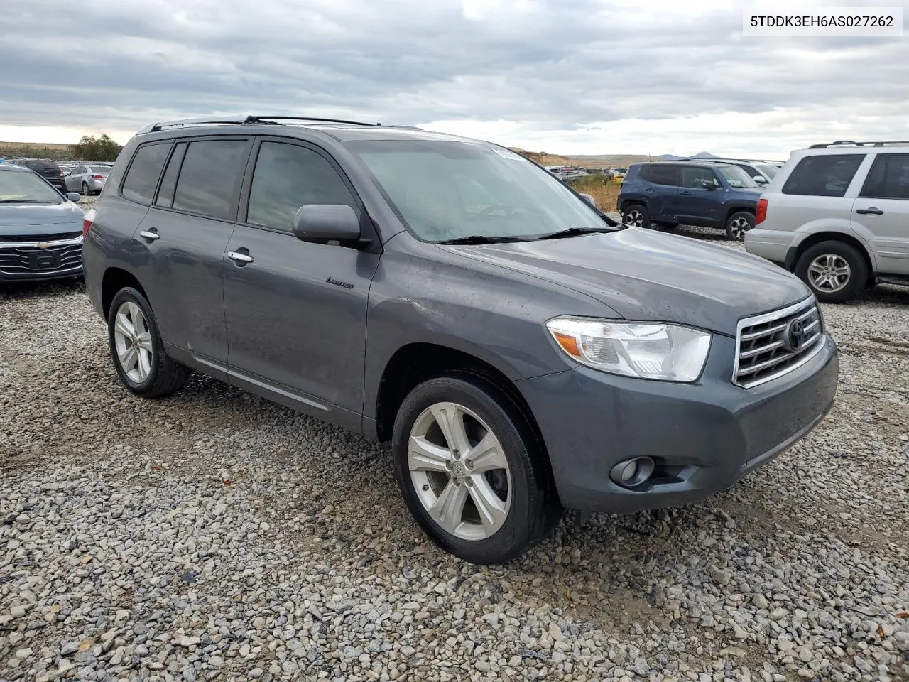 2010 Toyota Highlander Limited VIN: 5TDDK3EH6AS027262 Lot: 76991234