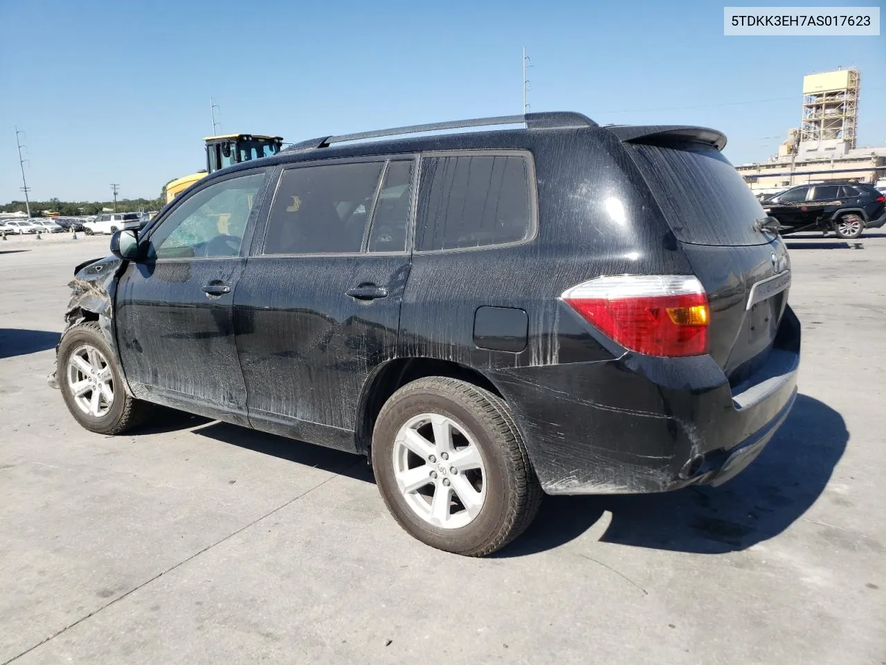 2010 Toyota Highlander Se VIN: 5TDKK3EH7AS017623 Lot: 77070874