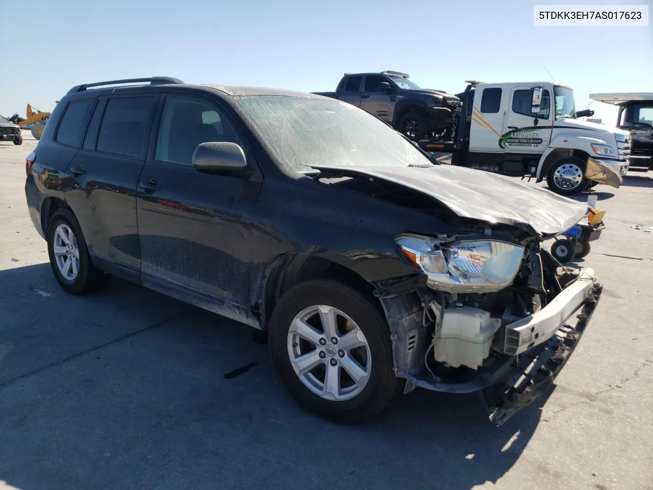 2010 Toyota Highlander Se VIN: 5TDKK3EH7AS017623 Lot: 77070874