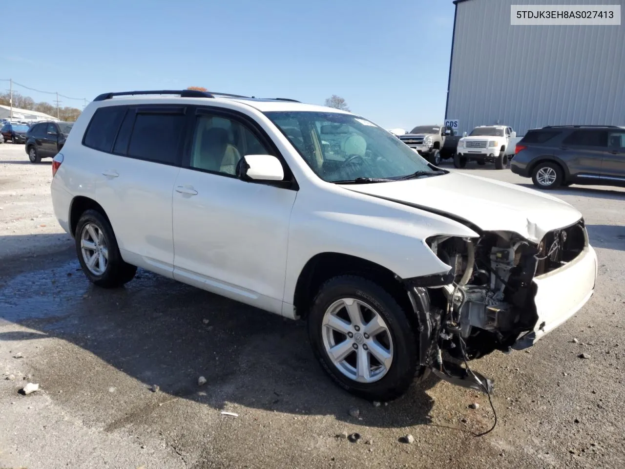 2010 Toyota Highlander Se VIN: 5TDJK3EH8AS027413 Lot: 77453024