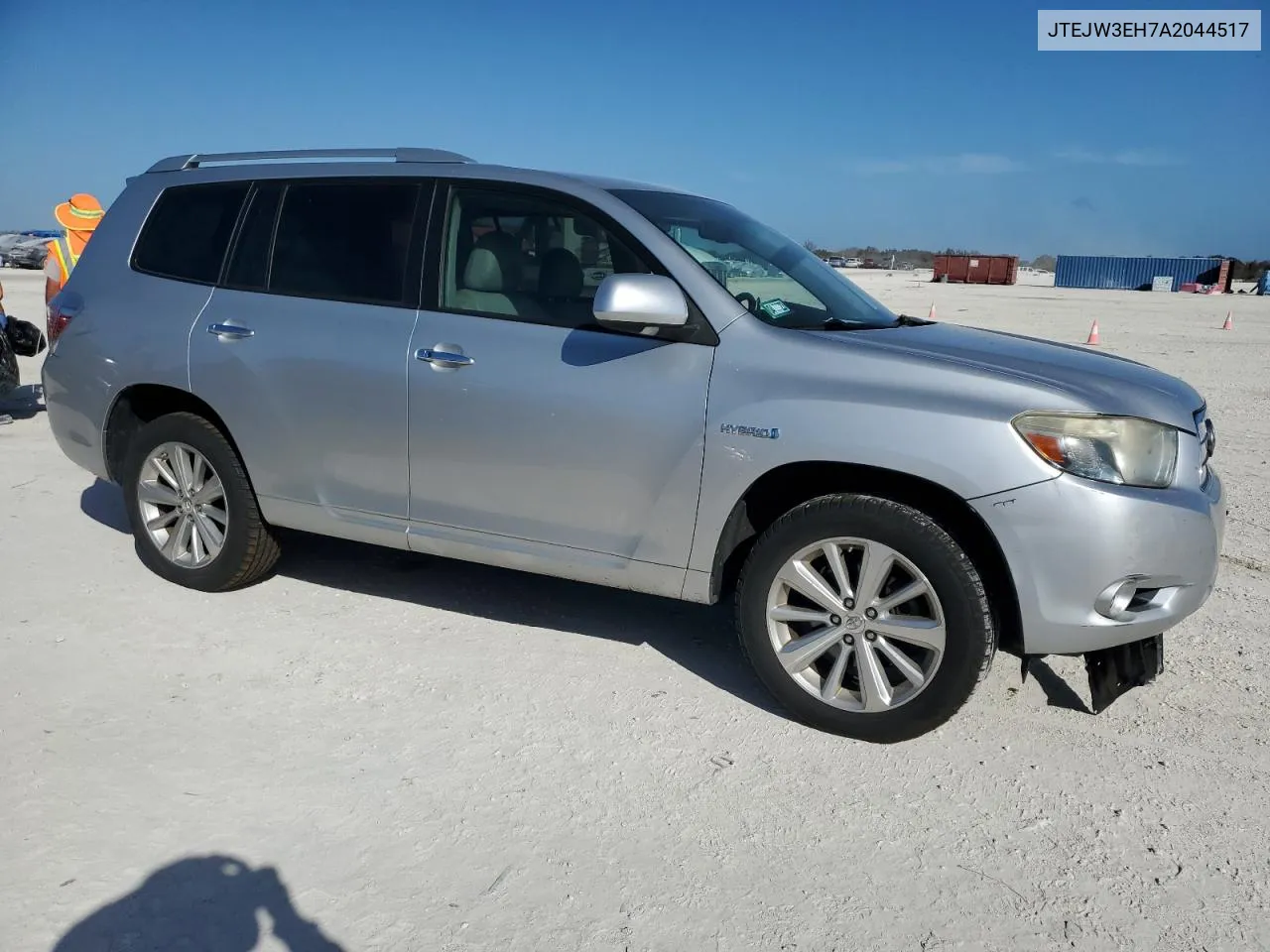 2010 Toyota Highlander Hybrid Limited VIN: JTEJW3EH7A2044517 Lot: 77642134