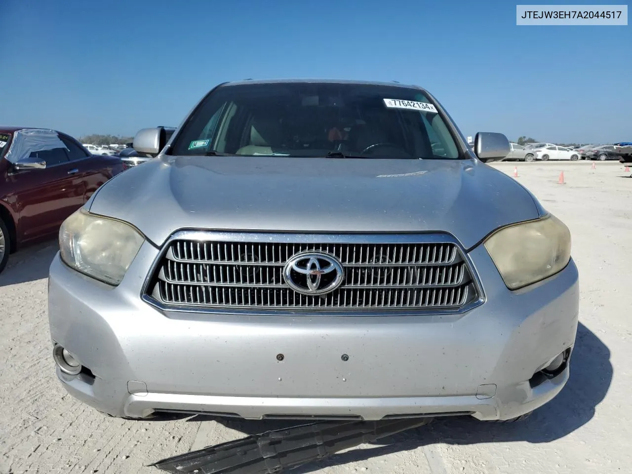 2010 Toyota Highlander Hybrid Limited VIN: JTEJW3EH7A2044517 Lot: 77642134