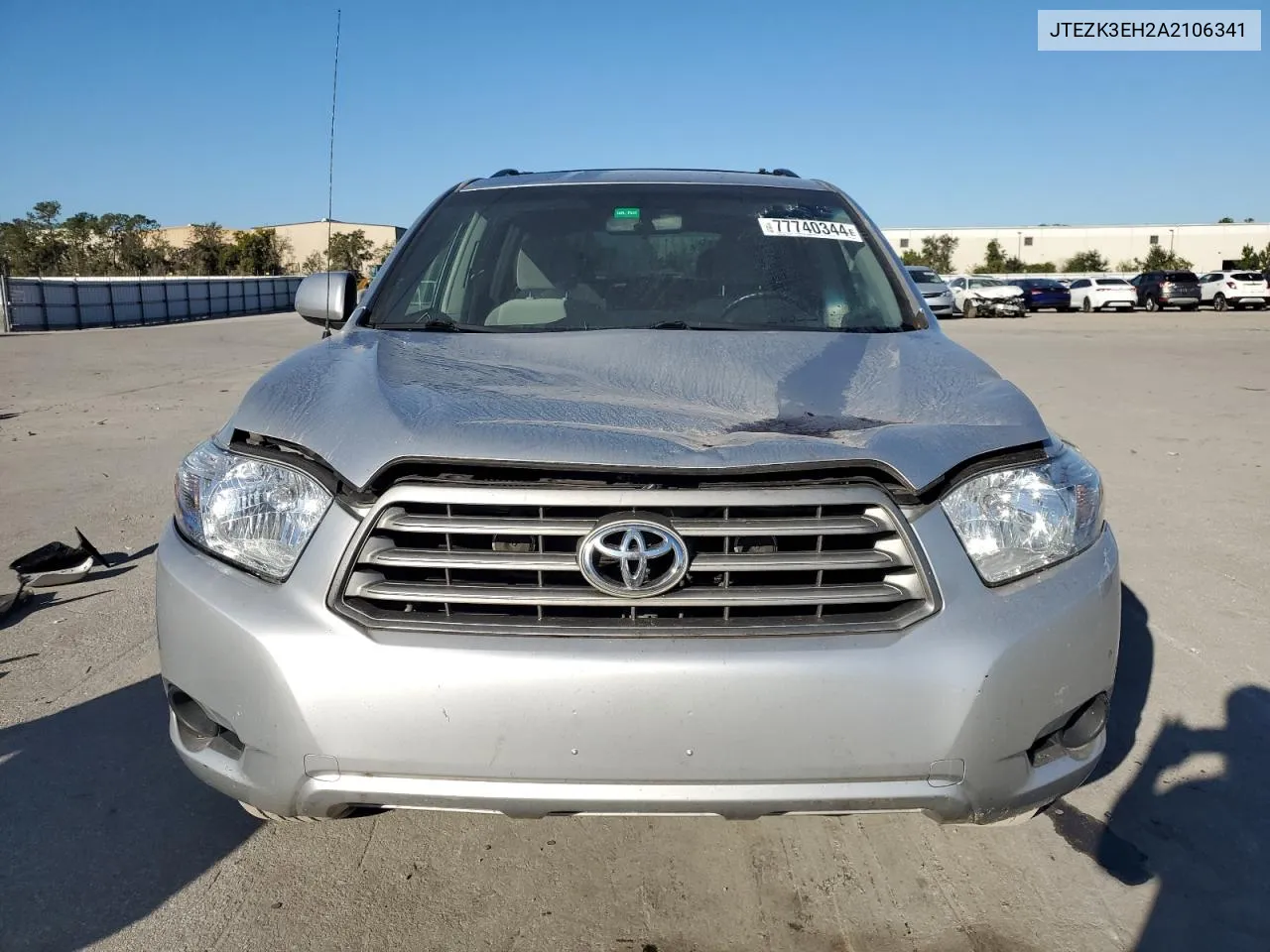 JTEZK3EH2A2106341 2010 Toyota Highlander