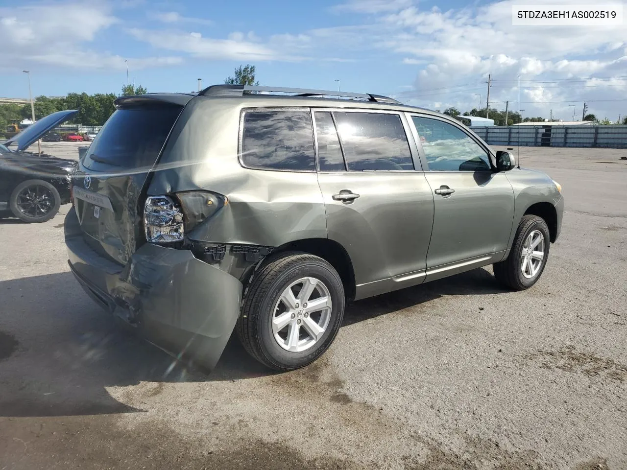 2010 Toyota Highlander VIN: 5TDZA3EH1AS002519 Lot: 77743394