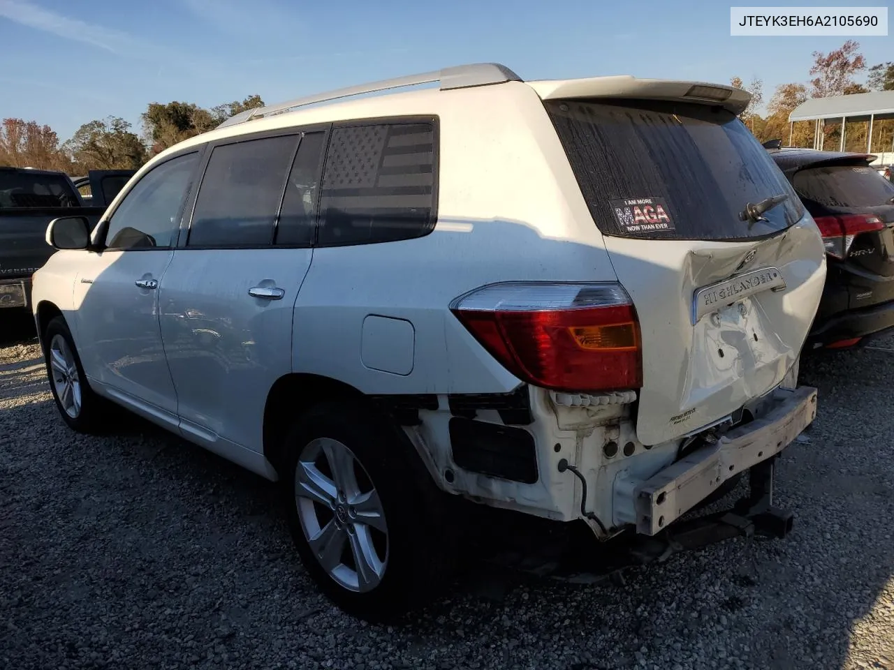 2010 Toyota Highlander Limited VIN: JTEYK3EH6A2105690 Lot: 77797544