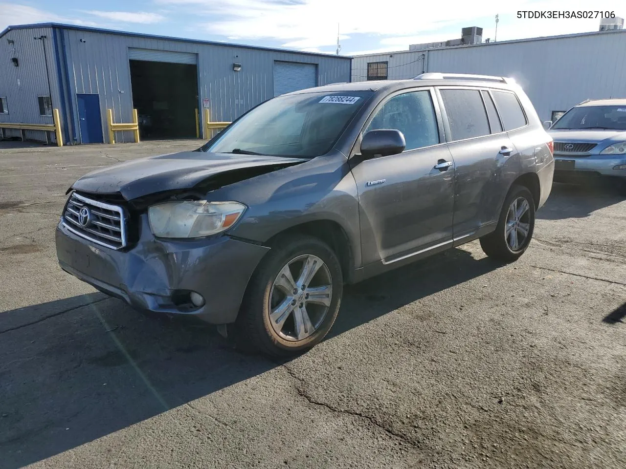 2010 Toyota Highlander Limited VIN: 5TDDK3EH3AS027106 Lot: 78288244