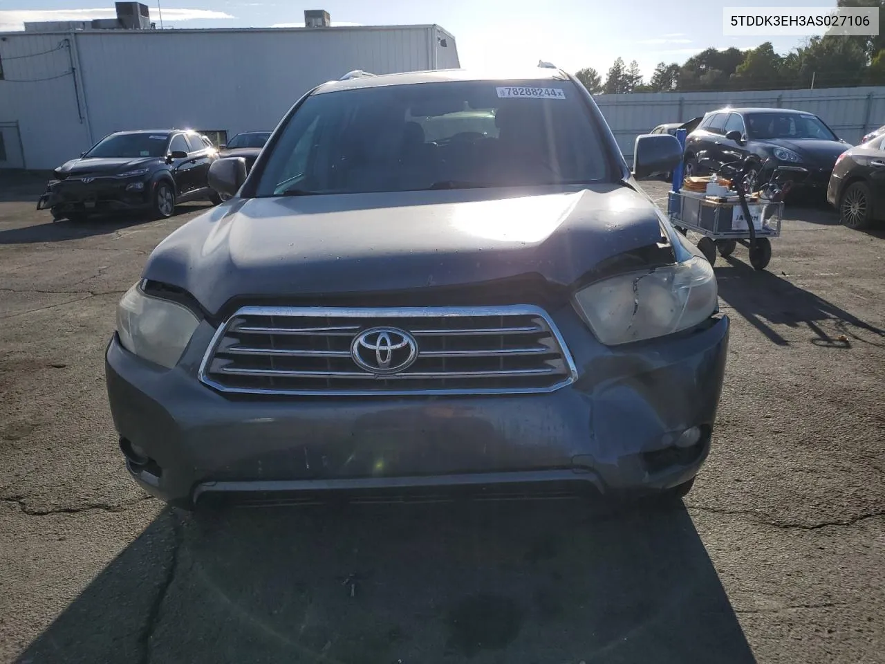 2010 Toyota Highlander Limited VIN: 5TDDK3EH3AS027106 Lot: 78288244