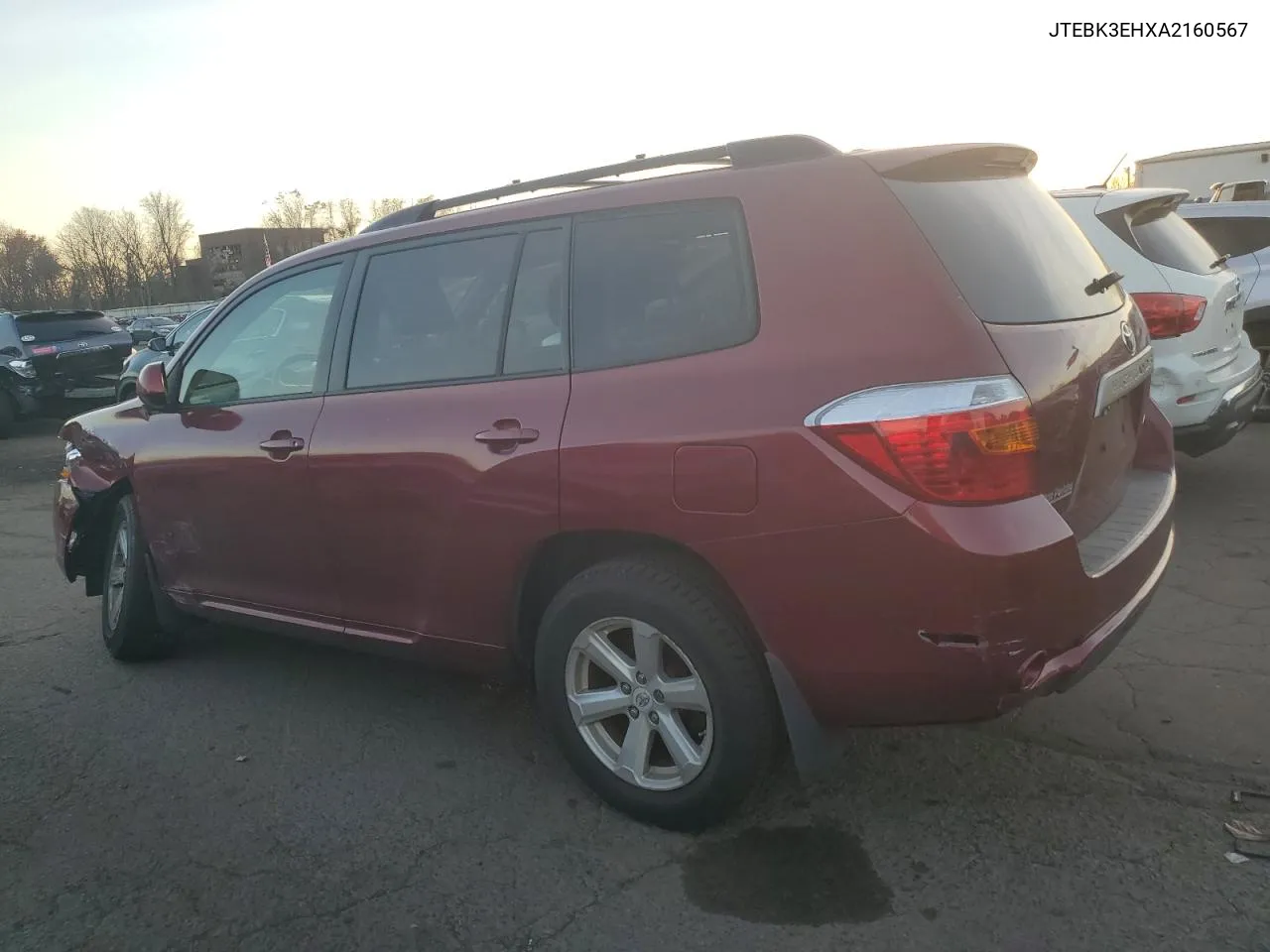 2010 Toyota Highlander VIN: JTEBK3EHXA2160567 Lot: 78732024