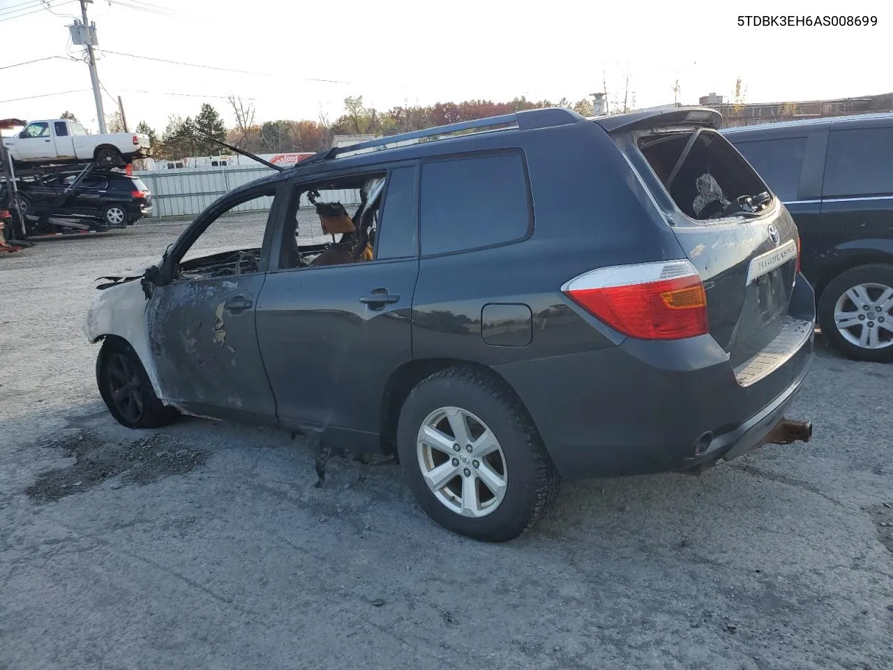 2010 Toyota Highlander VIN: 5TDBK3EH6AS008699 Lot: 78784274