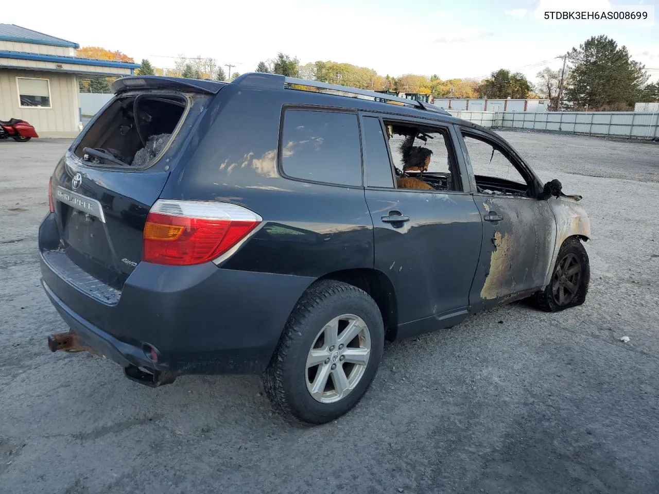 2010 Toyota Highlander VIN: 5TDBK3EH6AS008699 Lot: 78784274