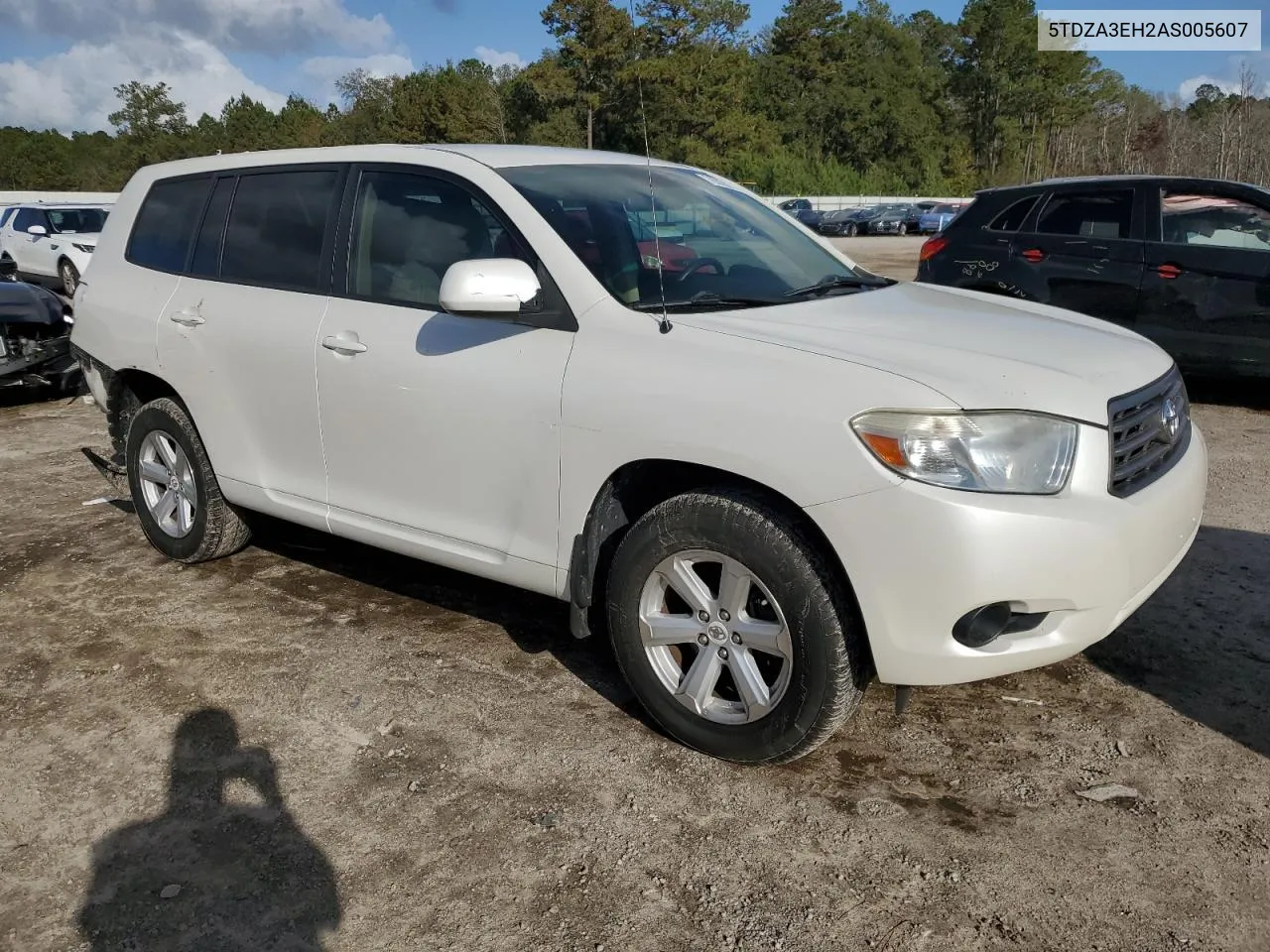 2010 Toyota Highlander VIN: 5TDZA3EH2AS005607 Lot: 78863874