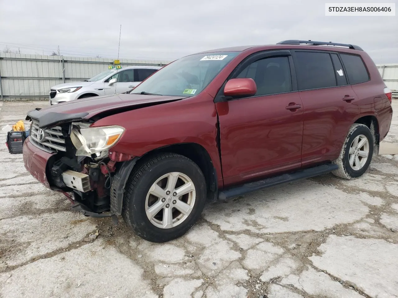 2010 Toyota Highlander VIN: 5TDZA3EH8AS006406 Lot: 79424124