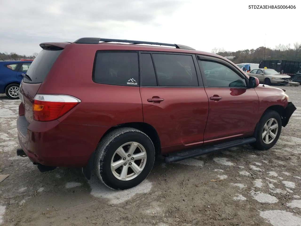 2010 Toyota Highlander VIN: 5TDZA3EH8AS006406 Lot: 79424124