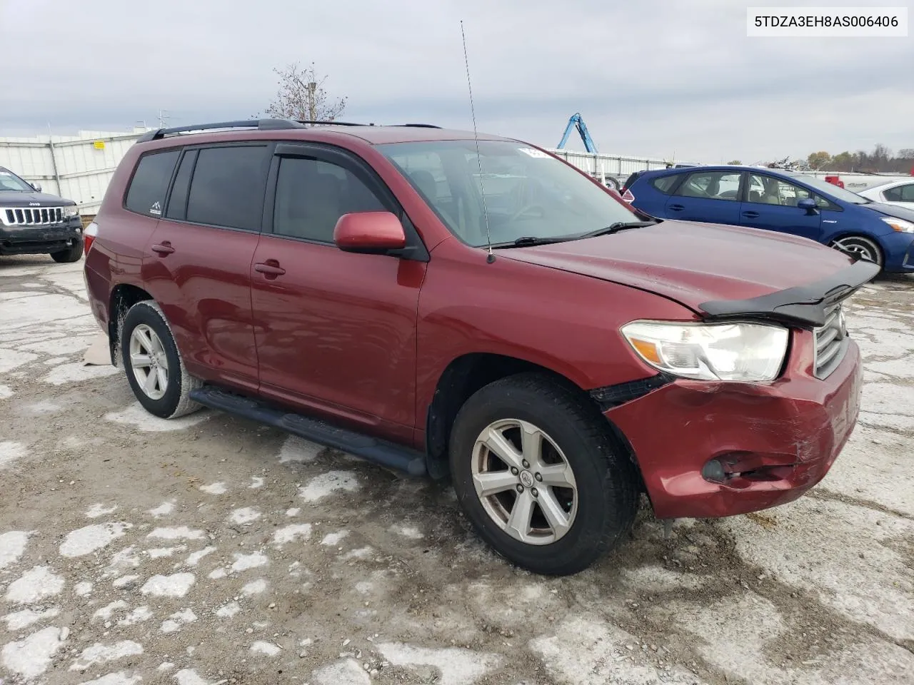 2010 Toyota Highlander VIN: 5TDZA3EH8AS006406 Lot: 79424124