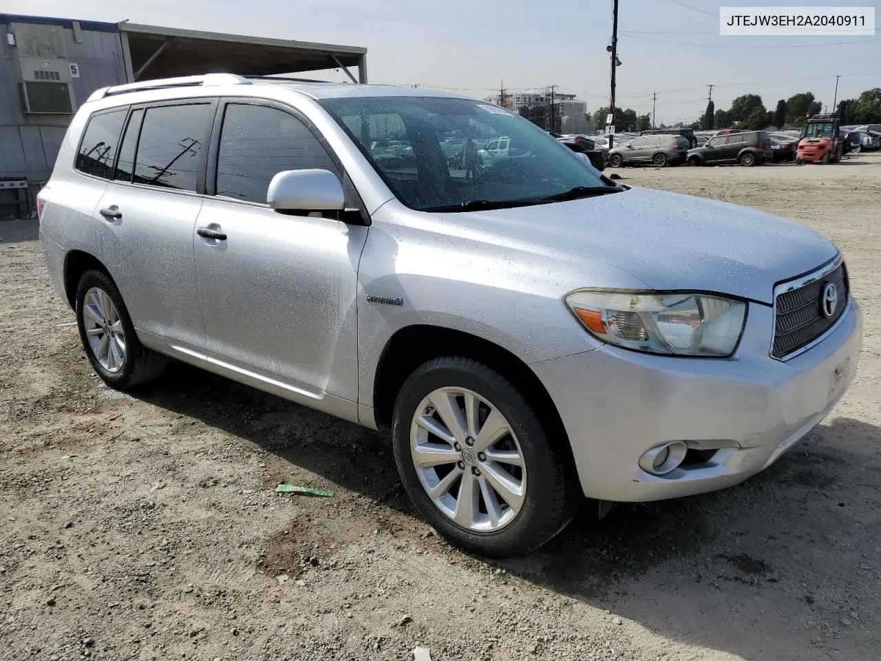 2010 Toyota Highlander Hybrid Limited VIN: JTEJW3EH2A2040911 Lot: 79851684