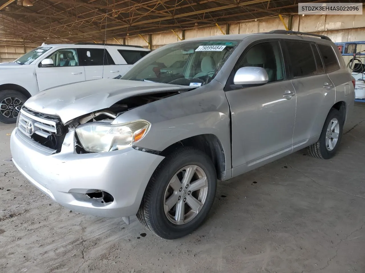 2010 Toyota Highlander VIN: 5TDZK3EH4AS022096 Lot: 79899484