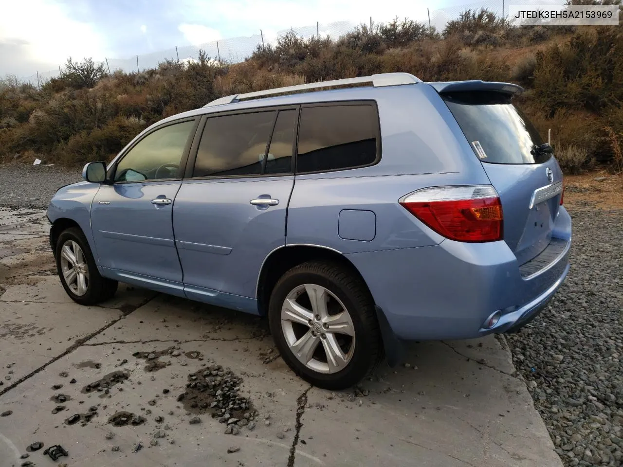 2010 Toyota Highlander Limited VIN: JTEDK3EH5A2153969 Lot: 80029804