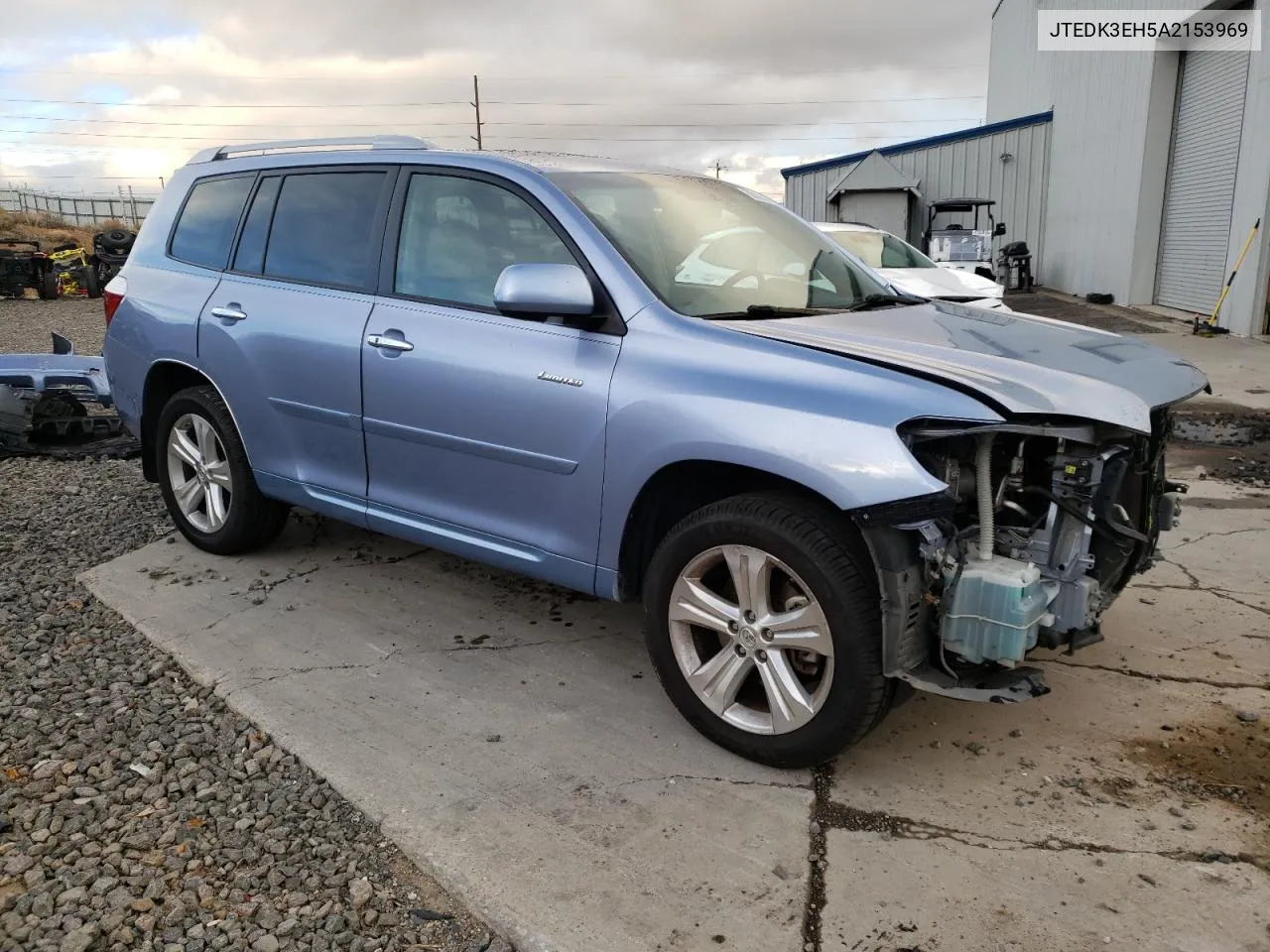 2010 Toyota Highlander Limited VIN: JTEDK3EH5A2153969 Lot: 80029804