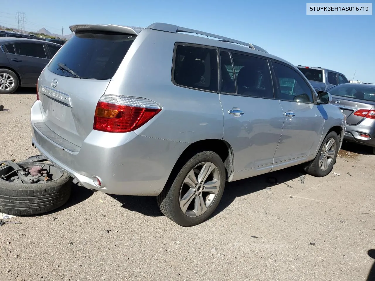 2010 Toyota Highlander Limited VIN: 5TDYK3EH1AS016719 Lot: 80089634