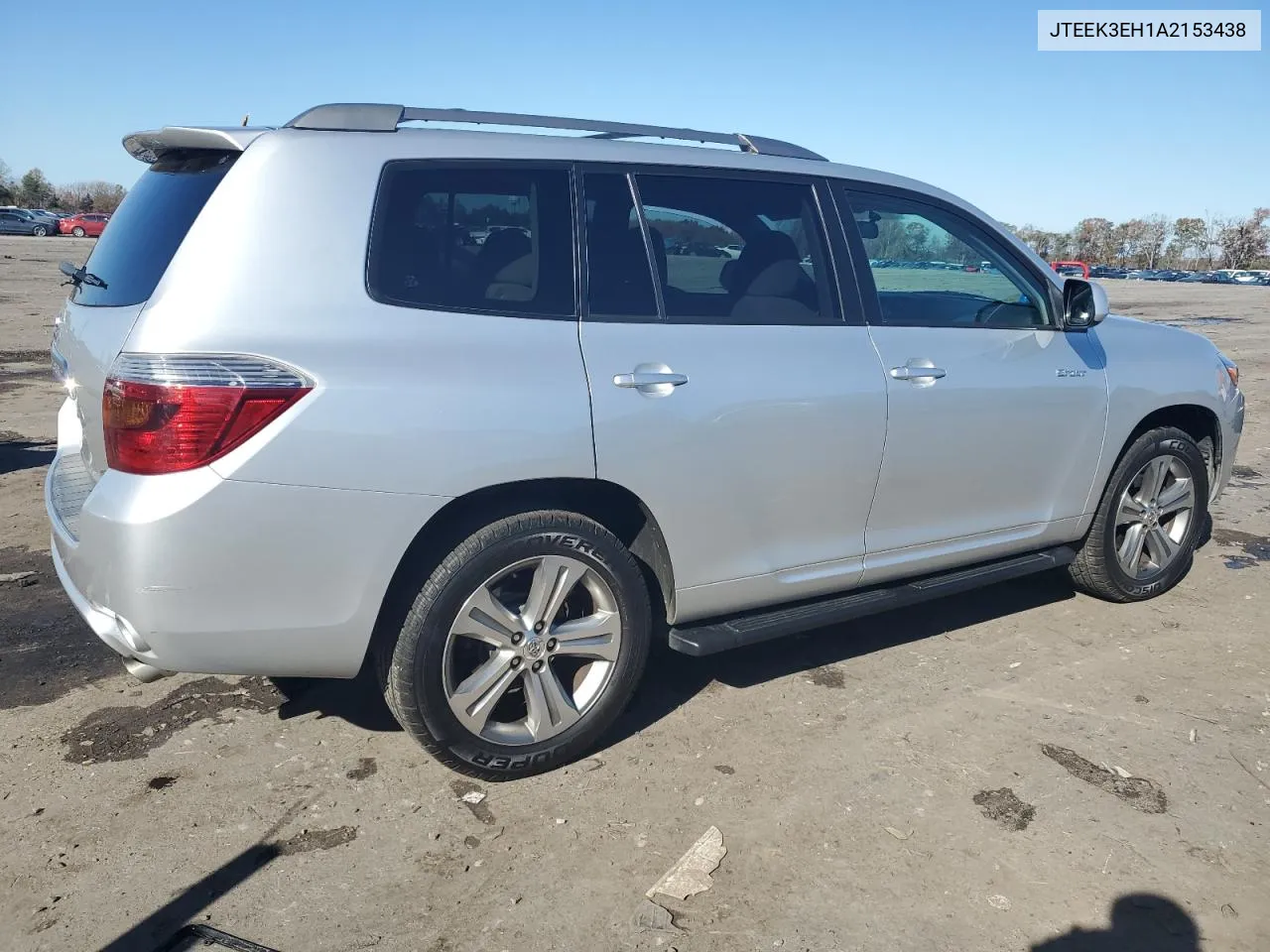 2010 Toyota Highlander Sport VIN: JTEEK3EH1A2153438 Lot: 80100354