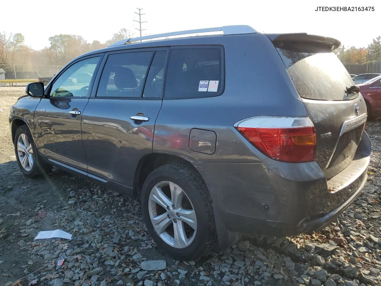 2010 Toyota Highlander Limited VIN: JTEDK3EH8A2163475 Lot: 80486144