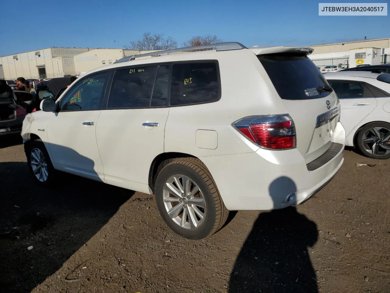 2010 Toyota Highlander Hybrid VIN: JTEBW3EH3A2040517 Lot: 80562784