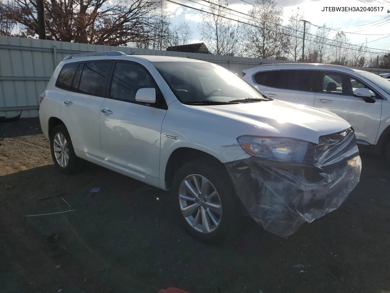 2010 Toyota Highlander Hybrid VIN: JTEBW3EH3A2040517 Lot: 80562784