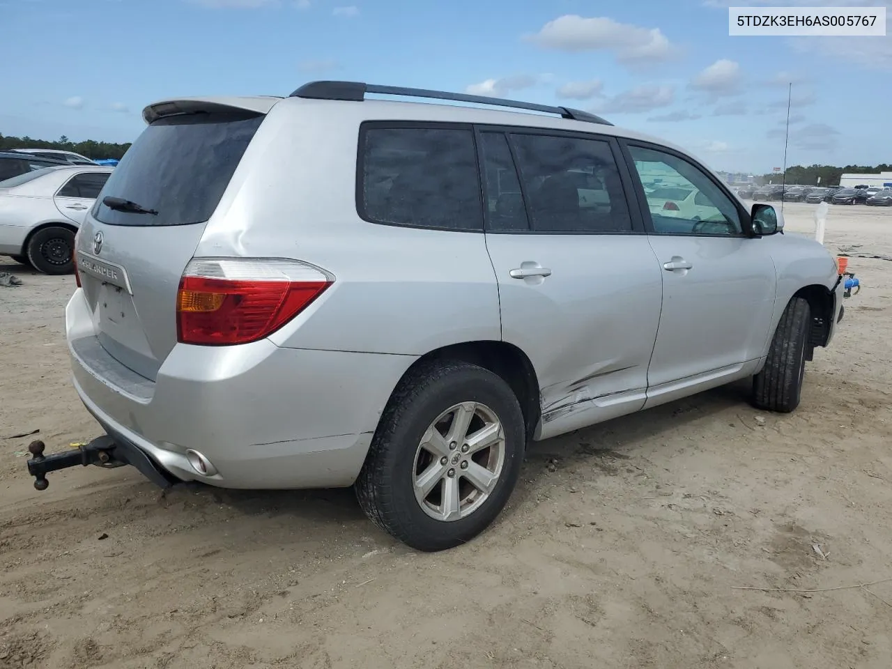 5TDZK3EH6AS005767 2010 Toyota Highlander