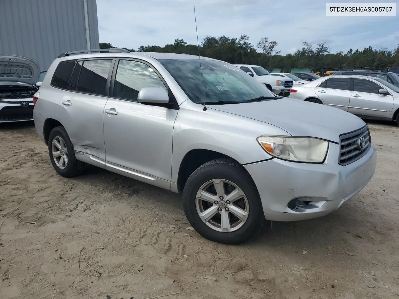 5TDZK3EH6AS005767 2010 Toyota Highlander