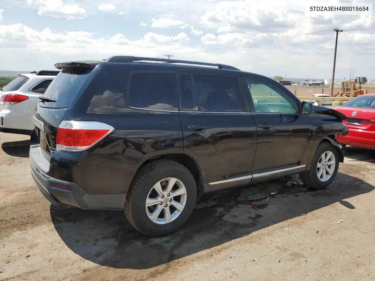 2011 Toyota Highlander Base VIN: 5TDZA3EH4BS015654 Lot: 63311924