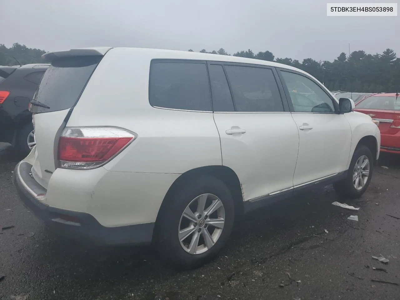 2011 Toyota Highlander Base VIN: 5TDBK3EH4BS053898 Lot: 65078364