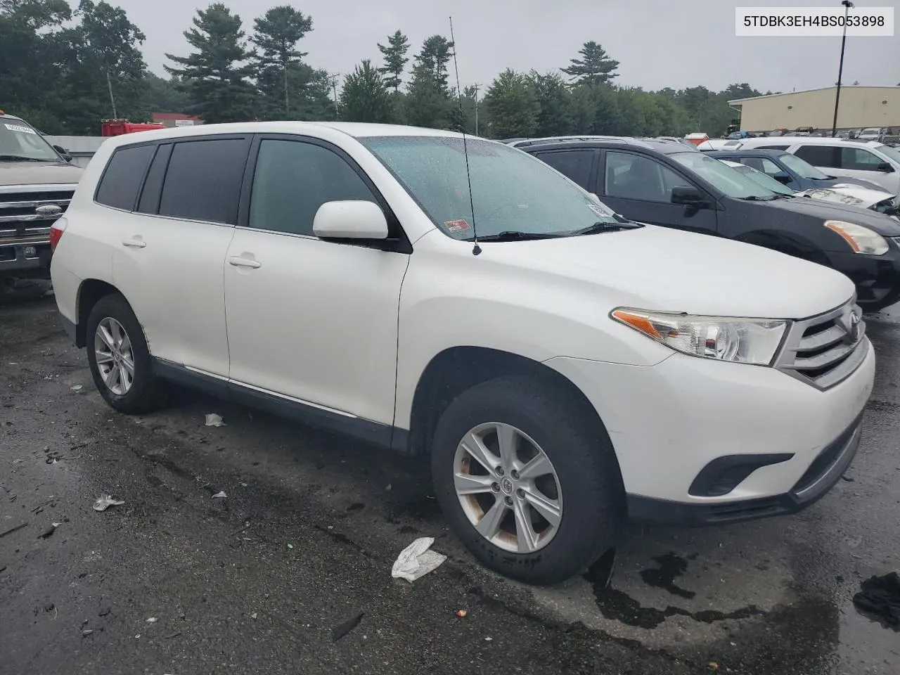 2011 Toyota Highlander Base VIN: 5TDBK3EH4BS053898 Lot: 65078364