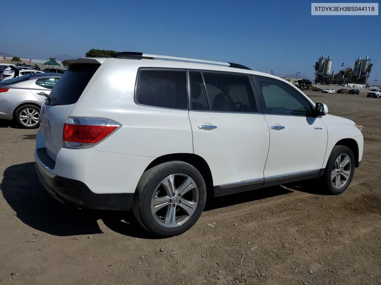 2011 Toyota Highlander Limited VIN: 5TDYK3EH3BS044118 Lot: 65503543