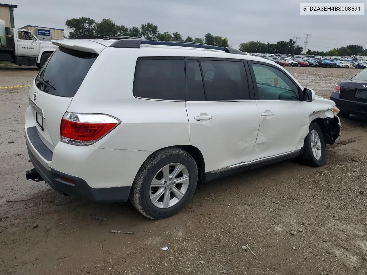 2011 Toyota Highlander Base VIN: 5TDZA3EH4BS008591 Lot: 67122854