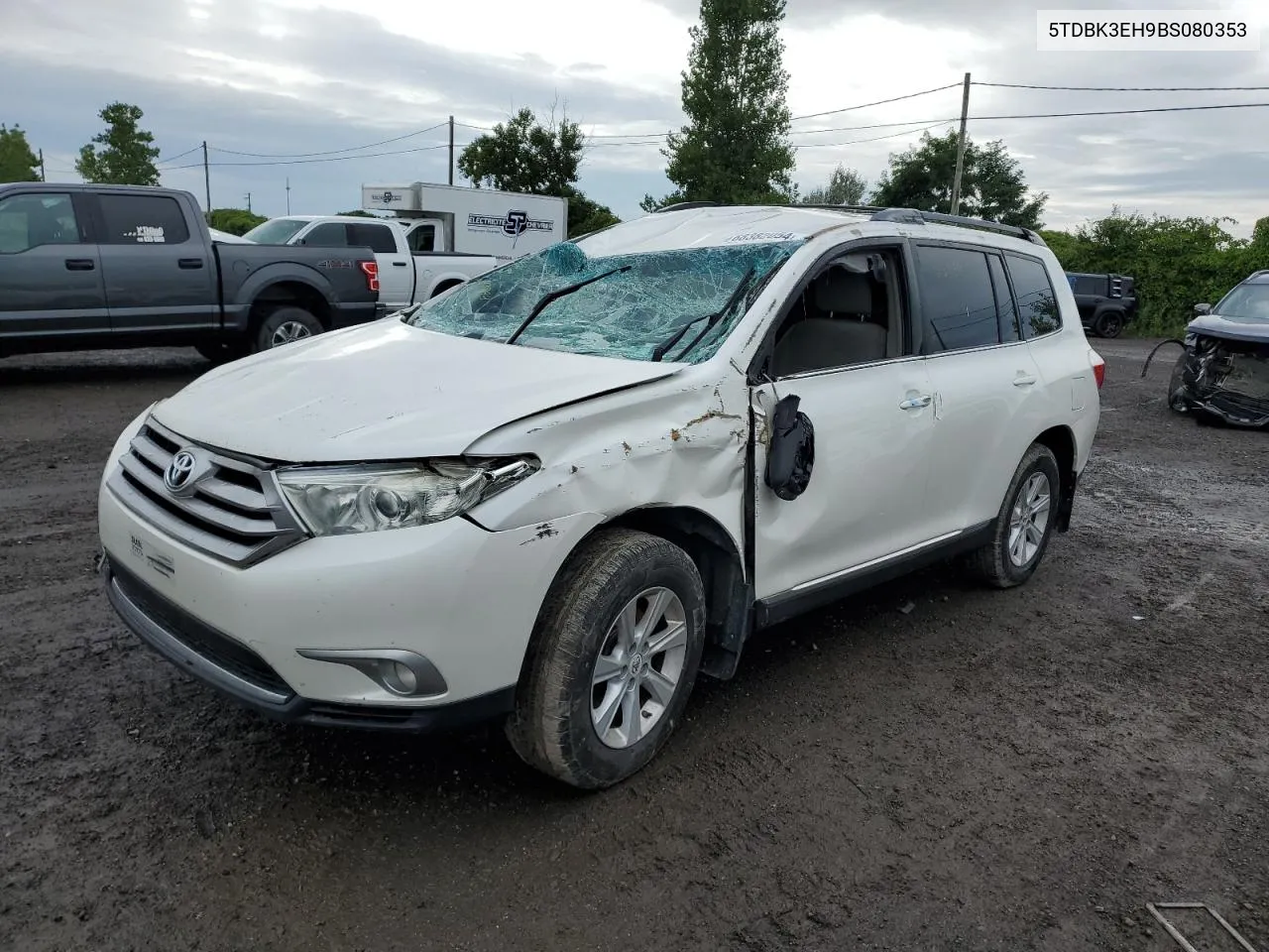 5TDBK3EH9BS080353 2011 Toyota Highlander Base