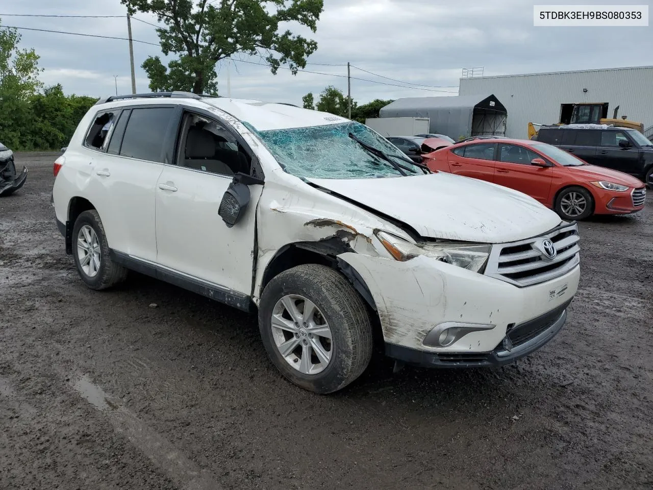 2011 Toyota Highlander Base VIN: 5TDBK3EH9BS080353 Lot: 68382054